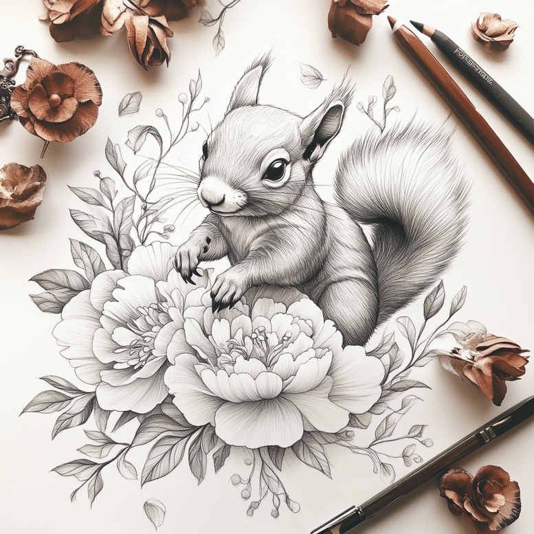 thin-lines – tattoo design ideas free ai generated – elegant – for-shin – Gallery: other-delicate-inkby-ai