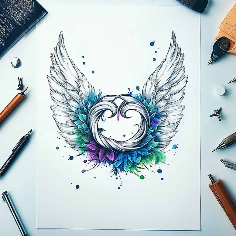 thin-lines – tattoo design ideas free ai generated – elemental – for-inner-arm – Gallery: other-delicate-inkby-ai