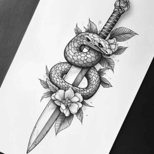 thin-lines – tattoo design ideas free ai generated – fine-line – for-full-back – Gallery: other-delicate-inkby-ai