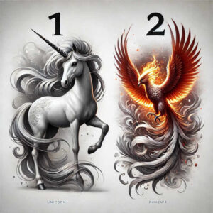 other-fantastic tattoo design ideas artistic contrast dark fantasy meaning endurance