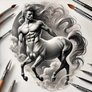 other-fantastic tattoo design ideas fine-line detailed textures symbol of courage