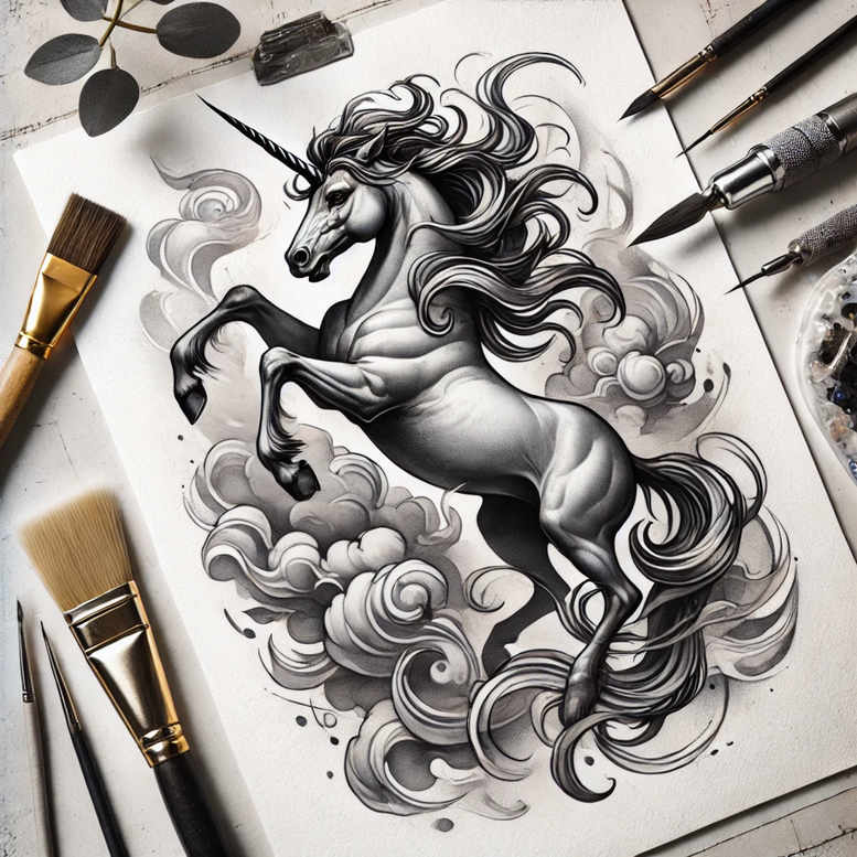 other-fantastic tattoo design ideas Surrealism unconscious imagery heroic shows perseverance