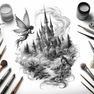 other-fantastic tattoo design ideas clean contrast symbolic for upper arm
