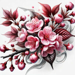 other-flowers tattoo design ideas single line intricate for toe
