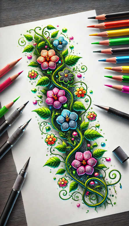 other-flowers tattoo design ideas refined natural beauty for triceps