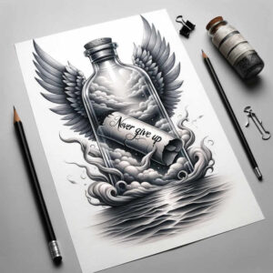 discreet – tattoo design ideas free ai generated – neotraditional-modern-classic – for-sternum – Gallery: other-other-inkby-ai