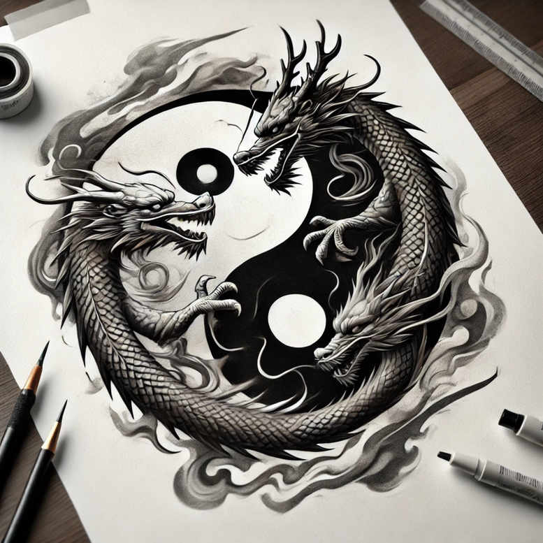 fine-line – tattoo design ideas free ai generated – realism-depth-perception – for-back-of-neck – Gallery: other-other-inkby-ai