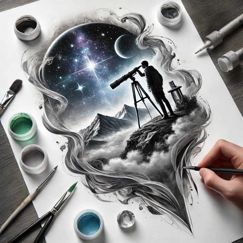 silent – tattoo design ideas free ai generated – realism-smooth-complexion – for-foot – Gallery: other-other-inkby-ai