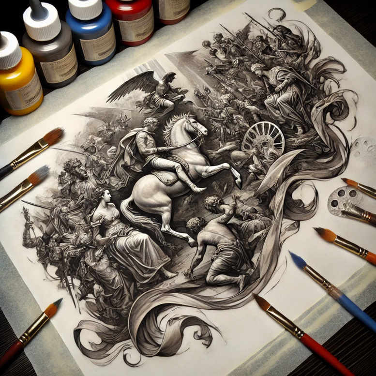 soft-curve – tattoo design ideas free ai generated – realism-subtle-gradients – for-lower-back – Gallery: other-other-inkby-ai