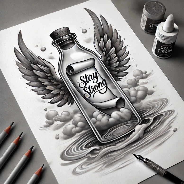 ultra-thin – tattoo design ideas free ai generated – neotraditional-decorative-flourishes – for-fingers – Gallery: other-other-inkby-ai