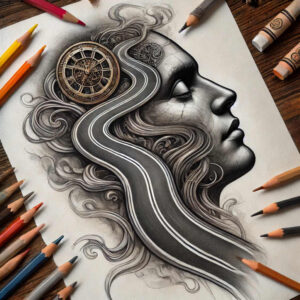 journey-path-tattoo-surrealism-fragmentation-for-collarbone – tattoo design ideas free ai generated – Gallery: path-road-inkby-ai