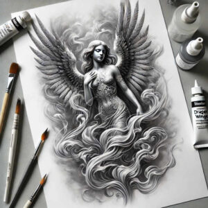 path-and-life – tattoo design ideas free ai generated – realism-natural-look – for-fingers – Gallery: path-road-inkby-ai