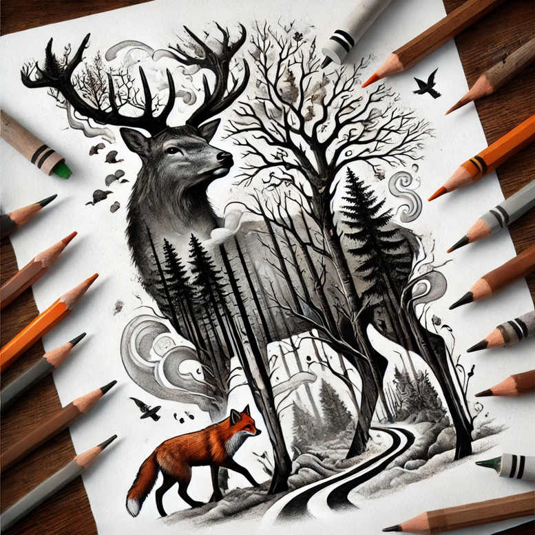 path – tattoo design ideas free ai generated – realism-photo-ink – for-inner-arm – Gallery: path-road-inkby-ai
