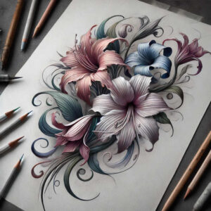 path-life-journey-symbol – tattoo design ideas free ai generated – surrealism-phantasmagoria – for-back-shoulder – Gallery: path-road-inkby-ai