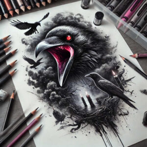 path-with-shadow – tattoo design ideas free ai generated – surrealism-unreal – for-knee – Gallery: path-road-inkby-ai