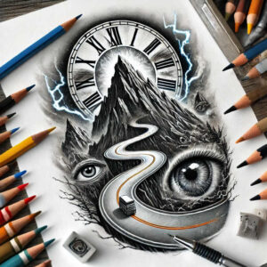 ornamental-path-tattoo-neotraditional-rich-shading-for-lower-leg – tattoo design ideas free ai generated – Gallery: path-road-inkby-ai