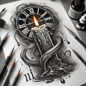 path-road tattoo design ideas intricate natural trail for knee
