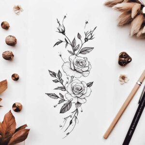 path-road tattoo design ideas Surrealism visual paradox path determination and power