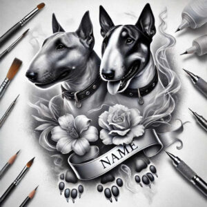 pets-tattoo-ideas – tattoo design ideas free ai generated – discreet-ink – for-upper-arm – Gallery: pets-inkby-ai