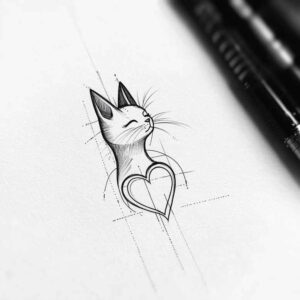 pets-tattoo-ideas – tattoo design ideas free ai generated – micro-art – for-biceps – Gallery: pets-inkby-ai