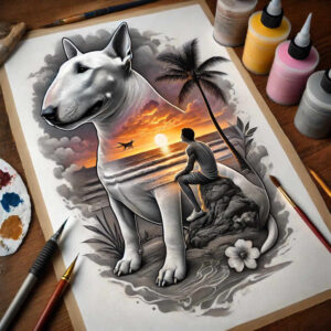 pets-tattoo-ideas – tattoo design ideas free ai generated – simple-dot – for-hip – Gallery: pets-inkby-ai