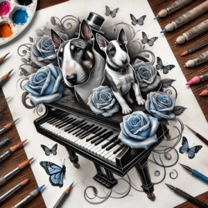 pets-tattoo-ideas – tattoo design ideas free ai generated – simple-form – for-ribs – Gallery: pets-inkby-ai