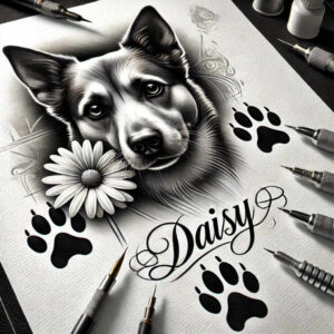 pets-tattoo-ideas – tattoo design ideas free ai generated – sparse – for-palm – Gallery: pets-inkby-ai