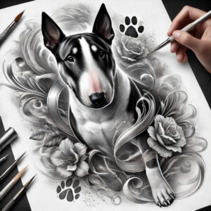 pets tattoo design ideas distorted perspective detail embodying resilience