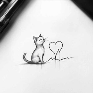 pets tattoo design ideas artistic shading pet character for full back