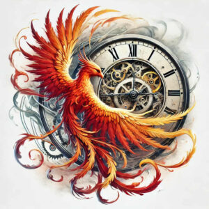 phoenix tattoo design ideas soft shadows hope symbol shows resilience
