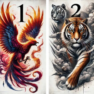 phoenix tattoo design ideas Realism hyper-realistic life symbol for side