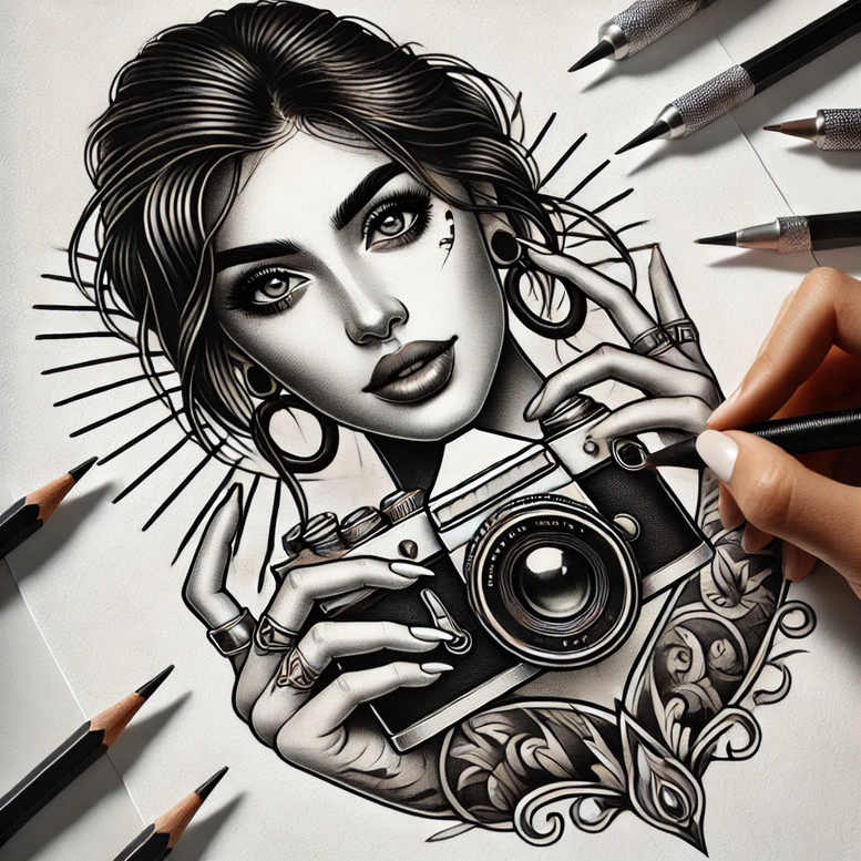nature-photography-tattoo – tattoo design ideas free ai generated – pure-shape – for-back – Gallery: photography-inkby-ai