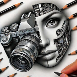 night-photography-tattoo – tattoo design ideas free ai generated – fine-dot – for-foot – Gallery: photography-inkby-ai