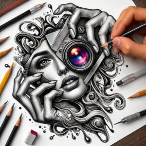 photography tattoo design ideas ultra-thin photos meaning determination