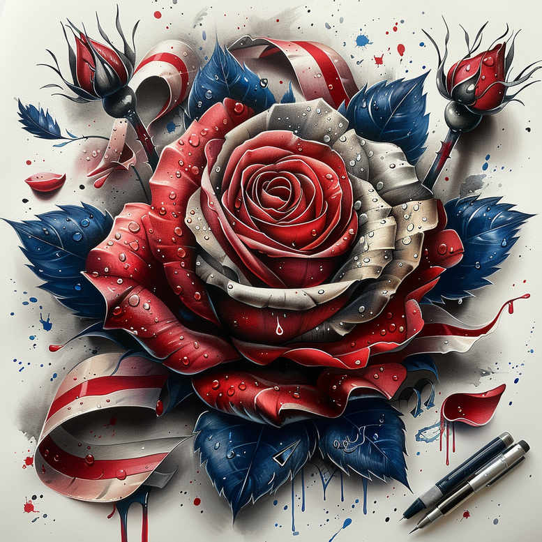 roses tattoo design ideas artistic shading timeless bloom for thigh