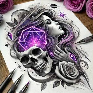skulls tattoo design ideas realistic shadowing macabre embodying endurance