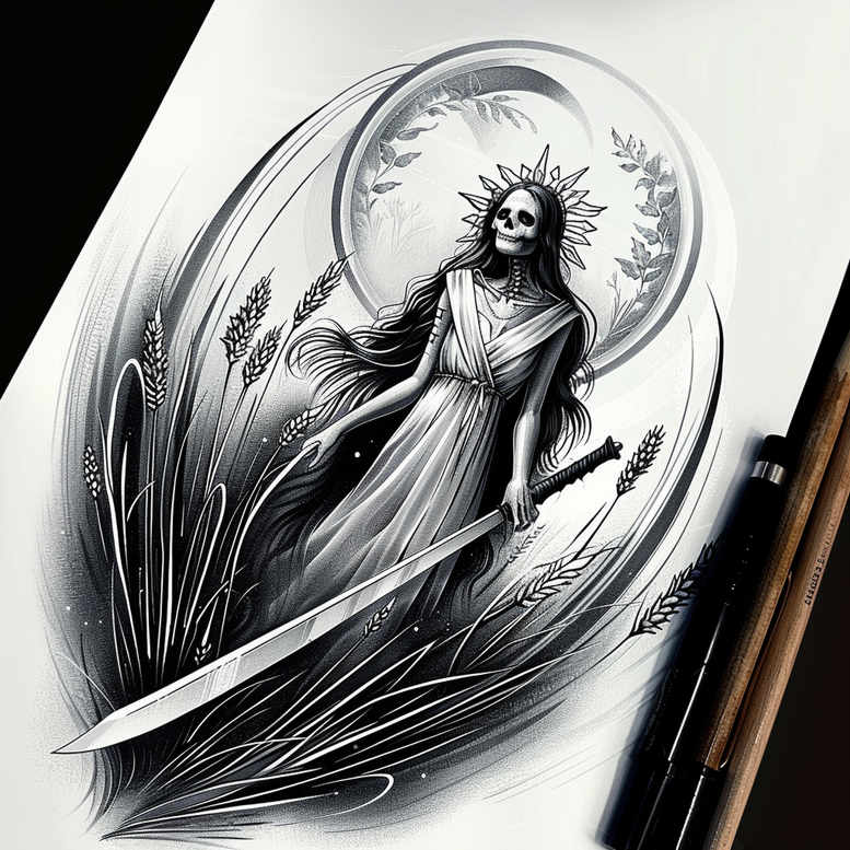 slowianskie-bostwa-wojny-neotraditional-decorative-detail-for-fingers – tattoo design ideas free ai generated – Gallery: slavic-mythology-inkby-ai