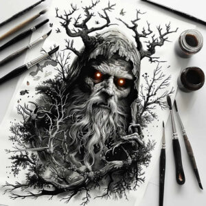 slowianskie-swiatlo-i-cien-realism-dimensional-ink-for-upper-chest – tattoo design ideas free ai generated – Gallery: slavic-mythology-inkby-ai