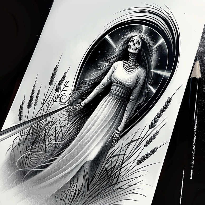 slowianskie-postacie-mitologiczne-neotraditional-layered-fill-for-stomach – tattoo design ideas free ai generated – Gallery: slavic-mythology-inkby-ai