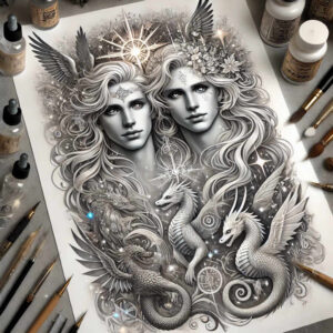 slowianskie-bostwa-neotraditional-detailed-textures-for-forearm – tattoo design ideas free ai generated – Gallery: slavic-mythology-inkby-ai
