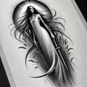 slowianskie-motywy-realism-glass-effect-for-shin – tattoo design ideas free ai generated – Gallery: slavic-mythology-inkby-ai