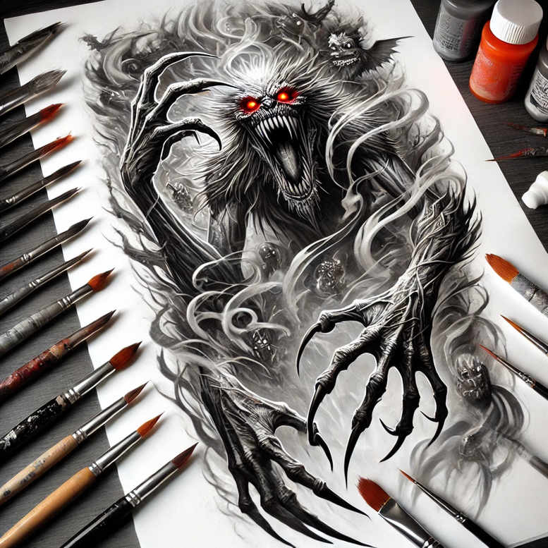 slowianskie-wierzenia-realism-reflection-effect-for-foot – tattoo design ideas free ai generated – Gallery: slavic-mythology-inkby-ai