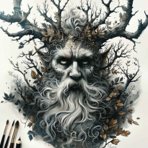 slowianskie-lasy-realism-deep-shadows-for-inner-arm – tattoo design ideas free ai generated – Gallery: slavic-mythology-inkby-ai