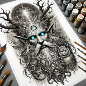 slowianskie-potwory-surrealism-dreamlike-for-full-back – tattoo design ideas free ai generated – Gallery: slavic-mythology-inkby-ai