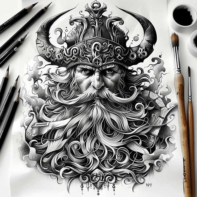 slowianskie-swiatlo-i-cien-realism-smooth-complexion-for-wrist – tattoo design ideas free ai generated – Gallery: slavic-mythology-inkby-ai