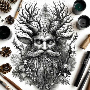 slowianskie-legendy-neotraditional-bold-motifs-for-hand – tattoo design ideas free ai generated – Gallery: slavic-mythology-inkby-ai