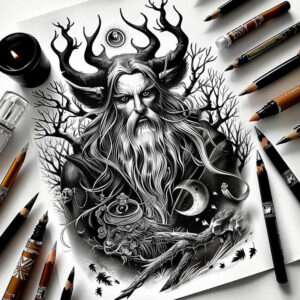 slowianskie-opowiesci-surrealism-fluid-motion-for-abdomen – tattoo design ideas free ai generated – Gallery: slavic-mythology-inkby-ai