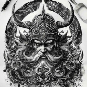 slowianskie-motywy-roslinne-neotraditional-vibrant-palette-for-wrist – tattoo design ideas free ai generated – Gallery: slavic-mythology-inkby-ai