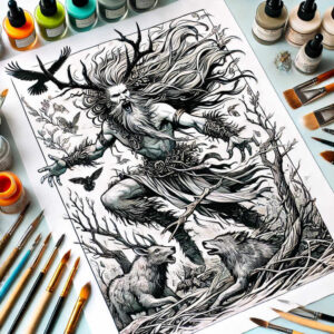 slowianskie-obrzedy-surrealism-imperfect-symmetry-for-hand – tattoo design ideas free ai generated – Gallery: slavic-mythology-inkby-ai