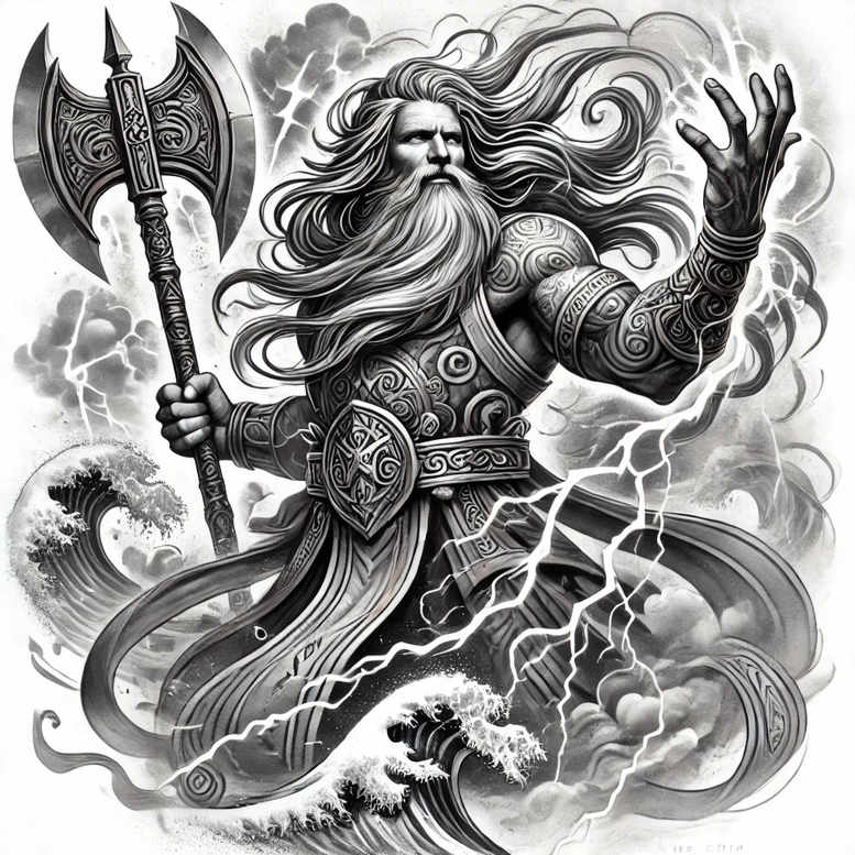 slavic-mythology tattoo design ideas macro bloodcurdling meaning courage